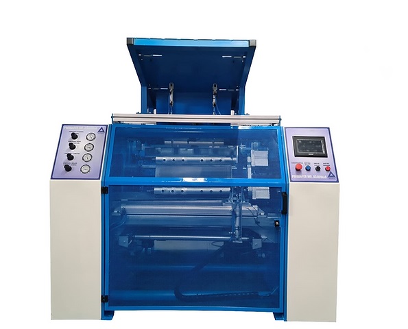 REBOBINADORA AUTOMÁTICA FILME STRETCH COM TUBETE E SEM TUBETE